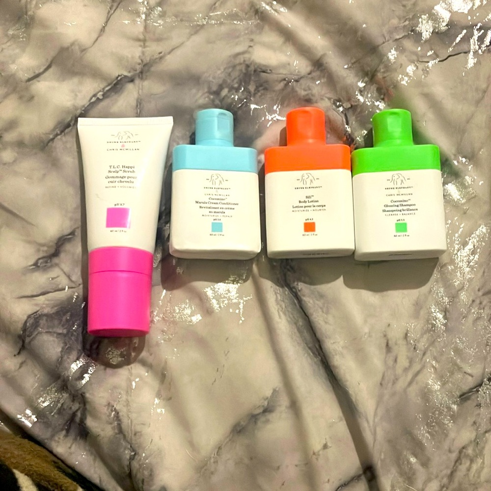 Drunk elephant body and hair care